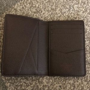 Louis Vuitton Damier Ebene Pocket Organizer.